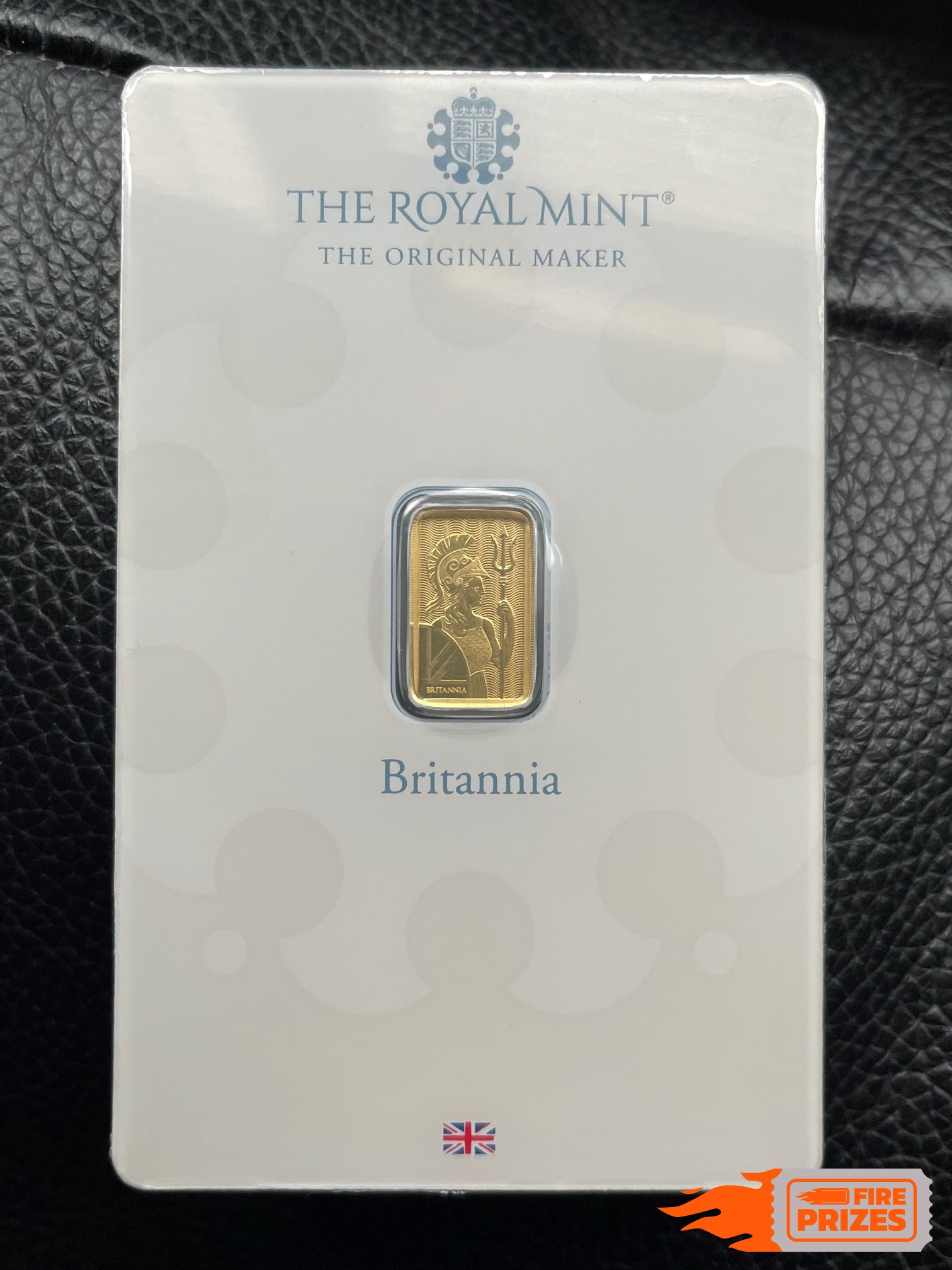 Britannia 1g Gold Bar Minted Bullion | 999.9 Fine Gold #3 – FIRE PRIZES