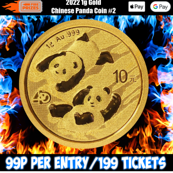 2022 1g Gold Chinese Panda Coin #2