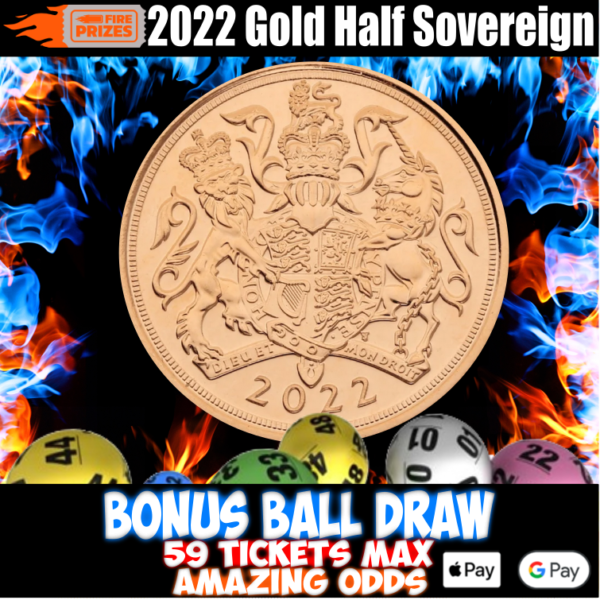 2022 Gold Half Sovereign (Bonus Ball Draw – Sat 20th May 2023)