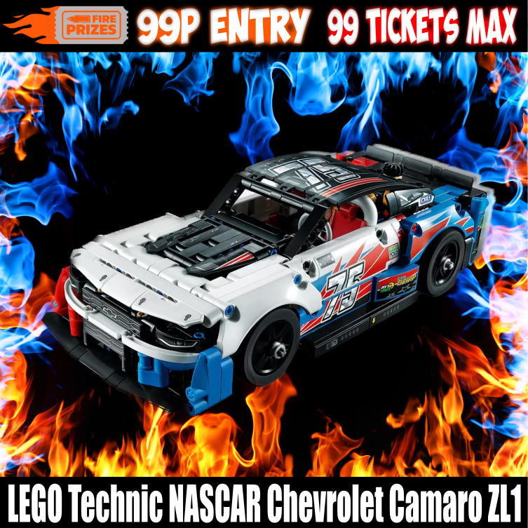 LEGO Technic NASCAR Chevrolet Camaro ZL1 – FIRE PRIZES