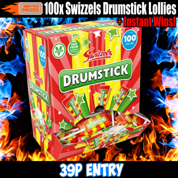 100x Swizzels Drumstick Lollies #4 (+ 10 Instant Wins)