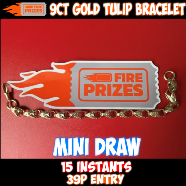 9ct Gold Tulip Bracelet #2 – MINI DRAW #7