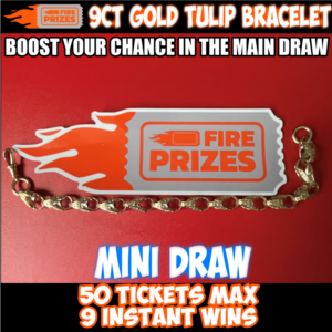 9ct Gold Tulip Bracelet #2 – MINI DRAW #2