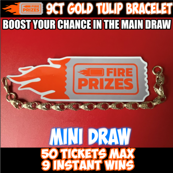 9ct Gold Tulip Bracelet #2 – MINI DRAW #4