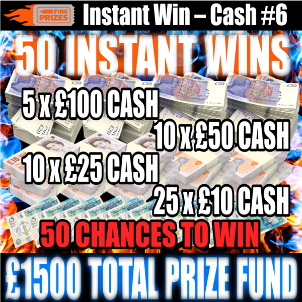 Instant Win – Cash #6