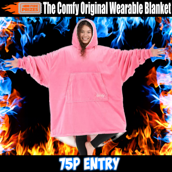 The Comfy Original Wearable Blanket #4 - Pink