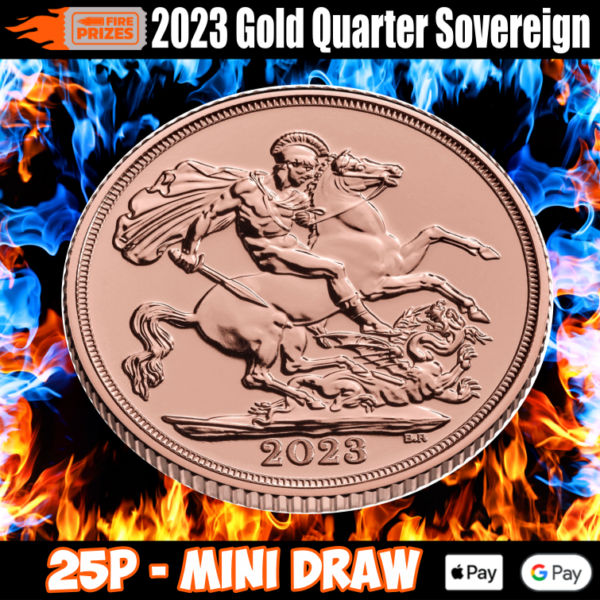 Gold Quarter Sovereign #5 – MINI DRAW #2