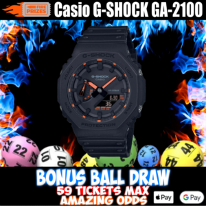 Casio G-SHOCK GA-2100 (Bonus Ball Draw – Sat 4th November 2023)