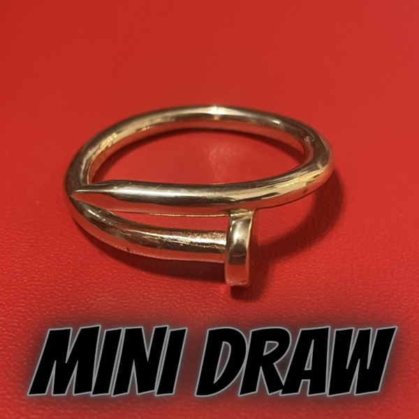 9ct Gold Nail Ring #2 - Mini Draw #2 (Auto Draw)