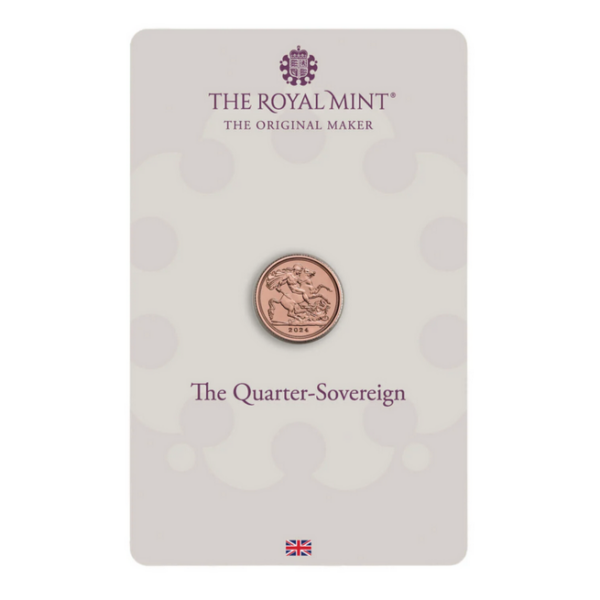 Gold Quarter Sovereign #6 (Bonus Ball Draw – Sat 27th April 2024)