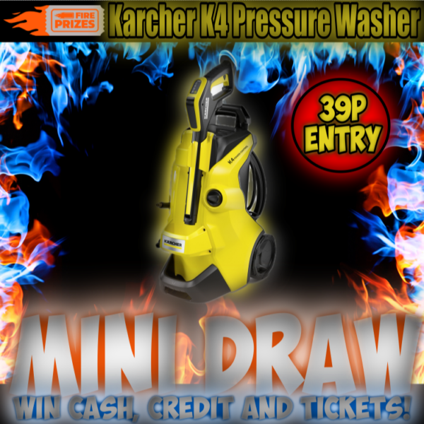 Karcher K4 Power Control Pressure Washer – MINI DRAW #1