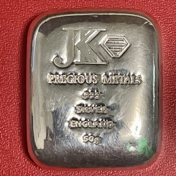 50g Silver Bar – FIRE ODDS #2