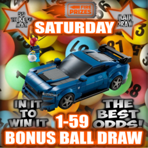 LEGO Ford Mustang Dark Horse Sports Car 76920 (Bonus Ball Draw – Saturday 1st February 2025)
